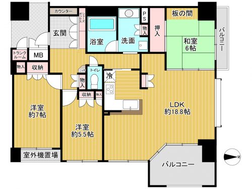 (間取) (間取)